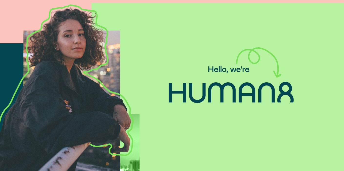 A graphic introducing Human8