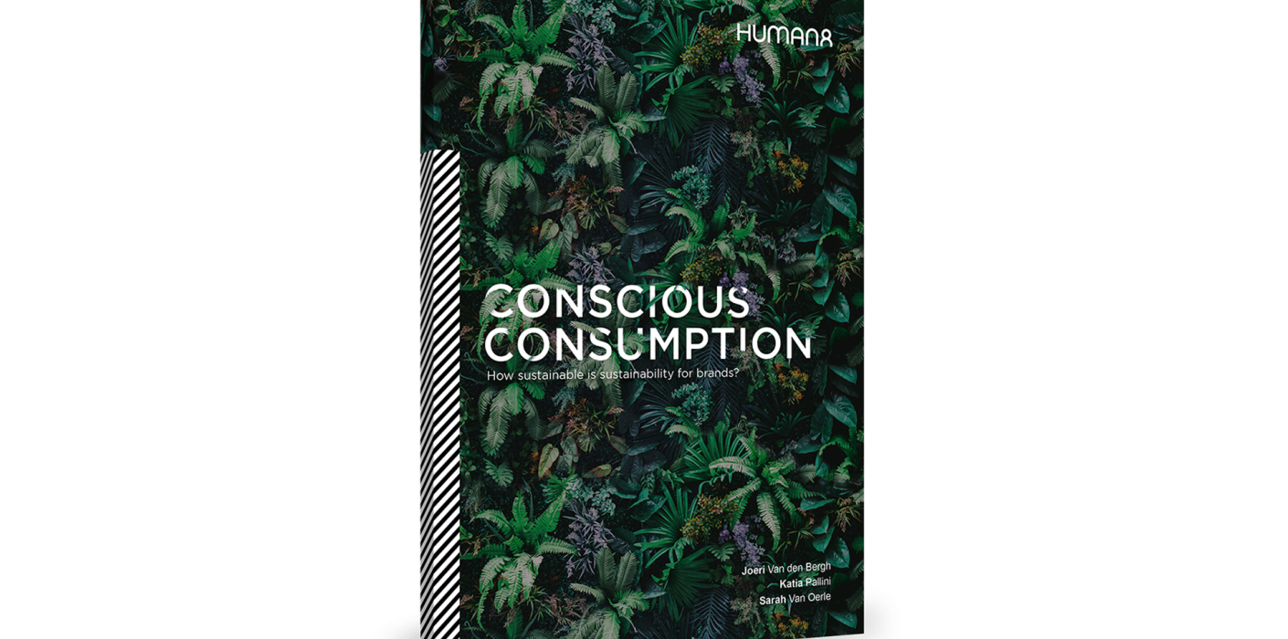 Concious consumption bookzine cover