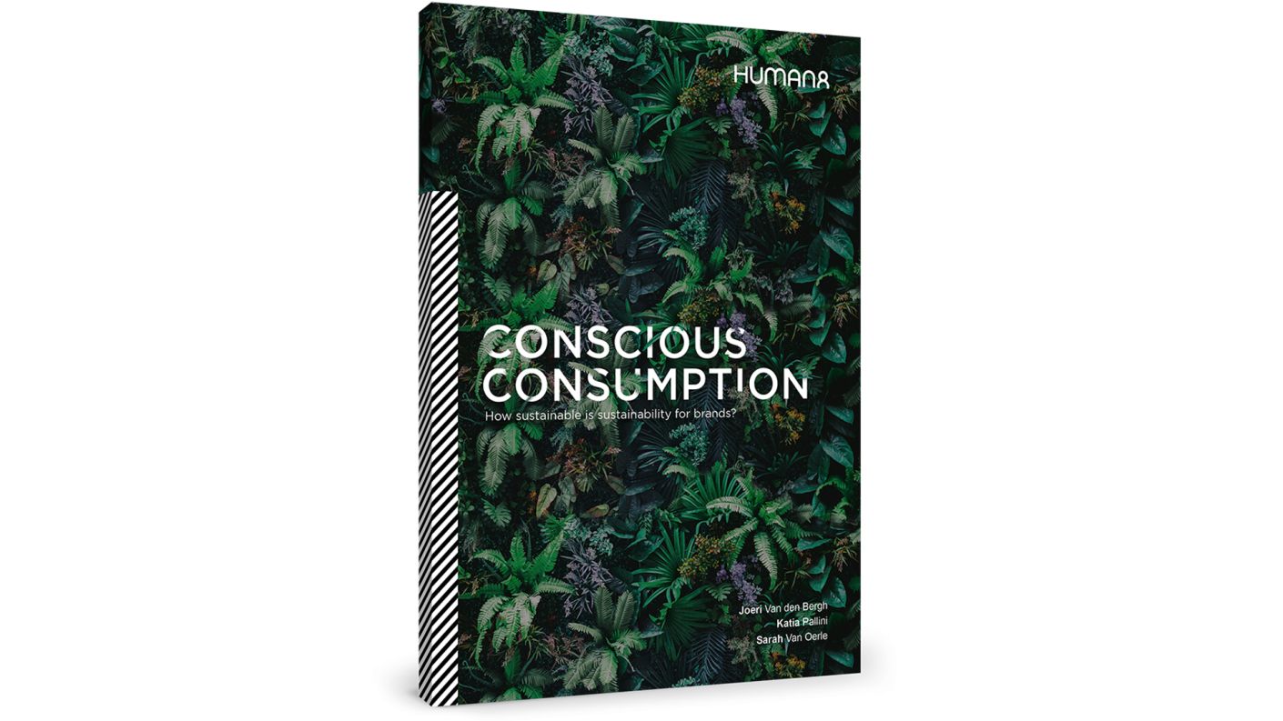 Concious consumption bookzine cover