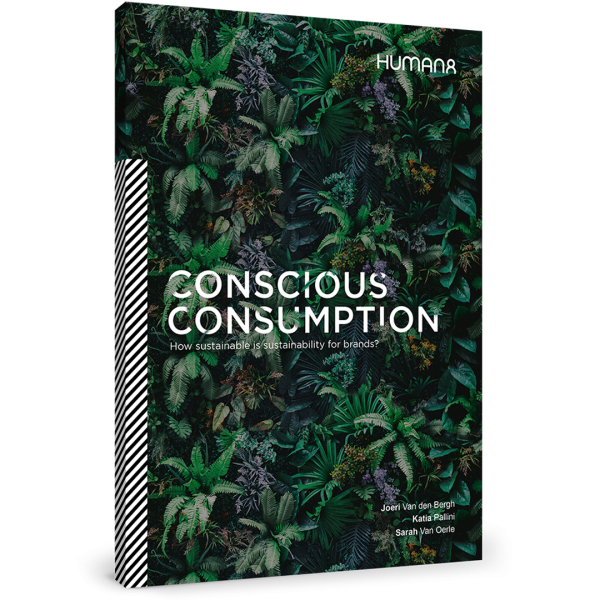 Concious consumption bookzine cover