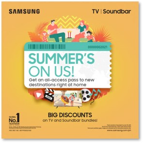Samsung Summer’s on us campaign