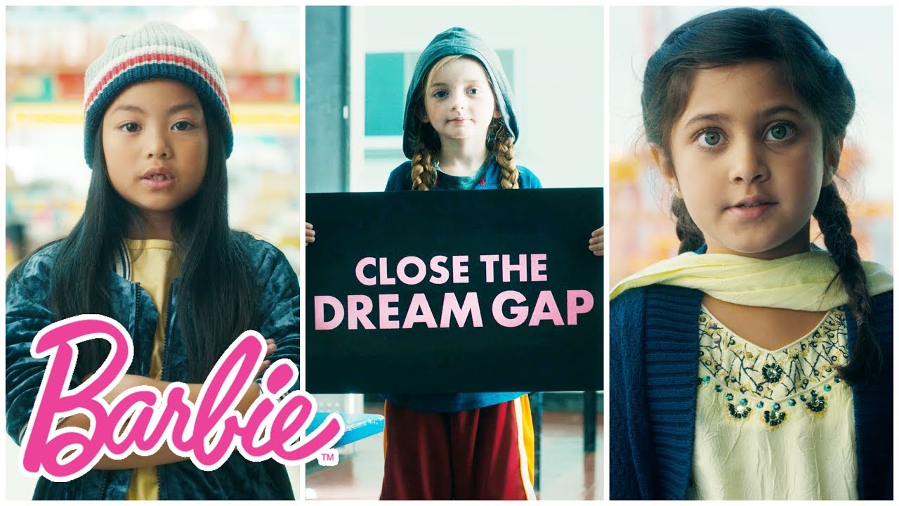 Barbie_Close the dream gap campaign