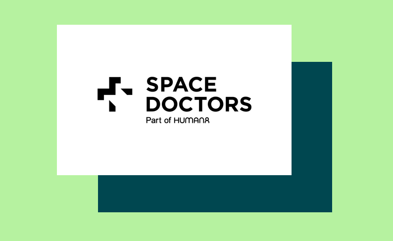 Space Doctors, part of Human8 logo