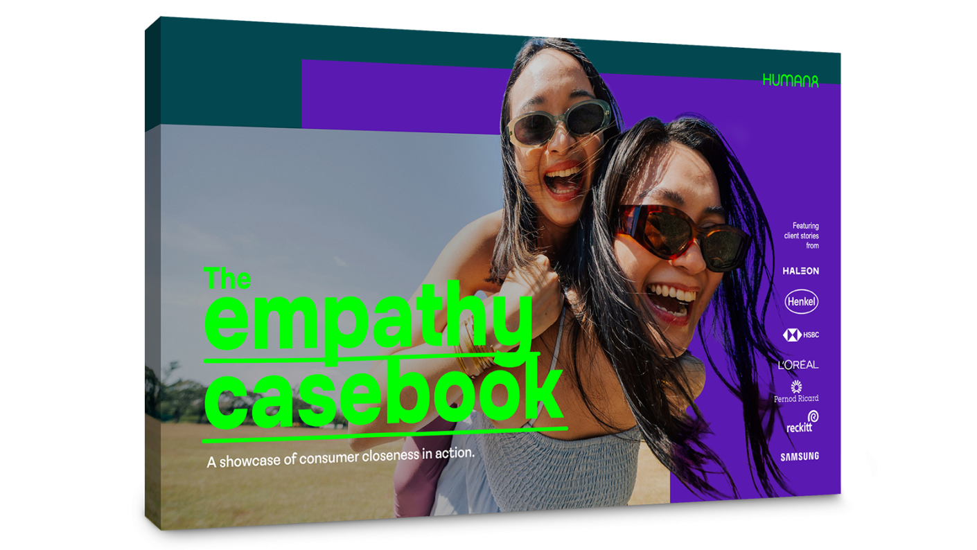 Empathy casebook cover with logos